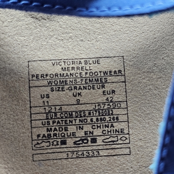 Merrell Women's Blue Sandals - Picture 10 of 10